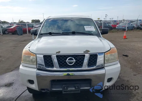 2012 Nissan Titan Sv из США, поврежденный, VIN 1N6AA0EJ6CN309091